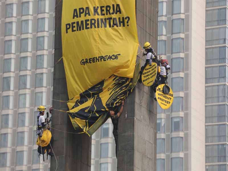 Sempat Diamankan, 6 Aktivis Greenpeace Akhirnya Dipulangkan Polda Metro Jaya